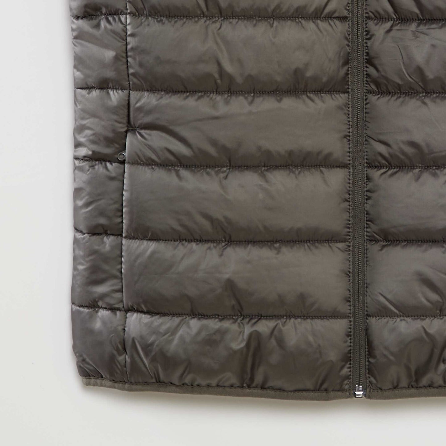 Doudoune en bouteilles recycl es Kaki