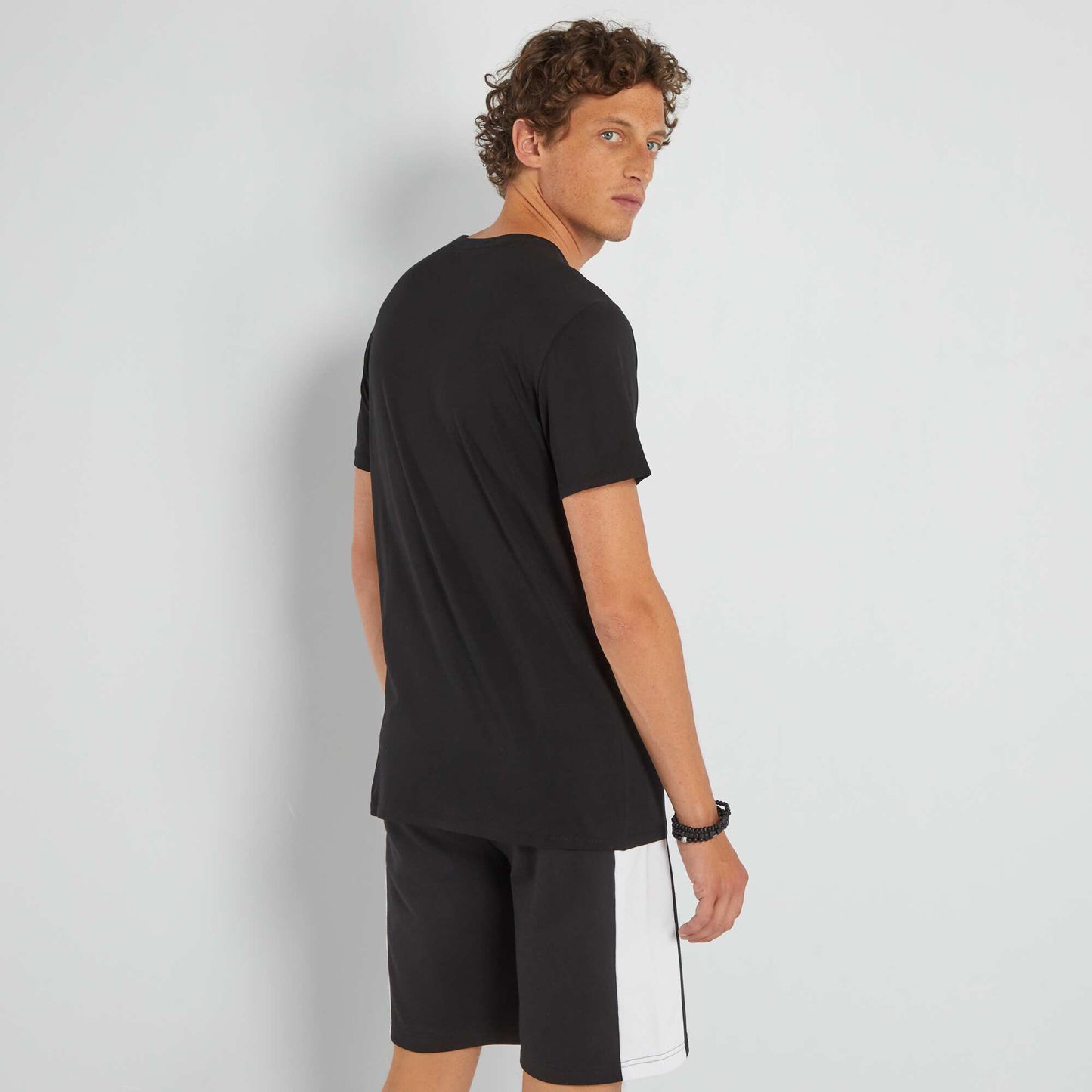 T-shirt de sport en jersey Noir