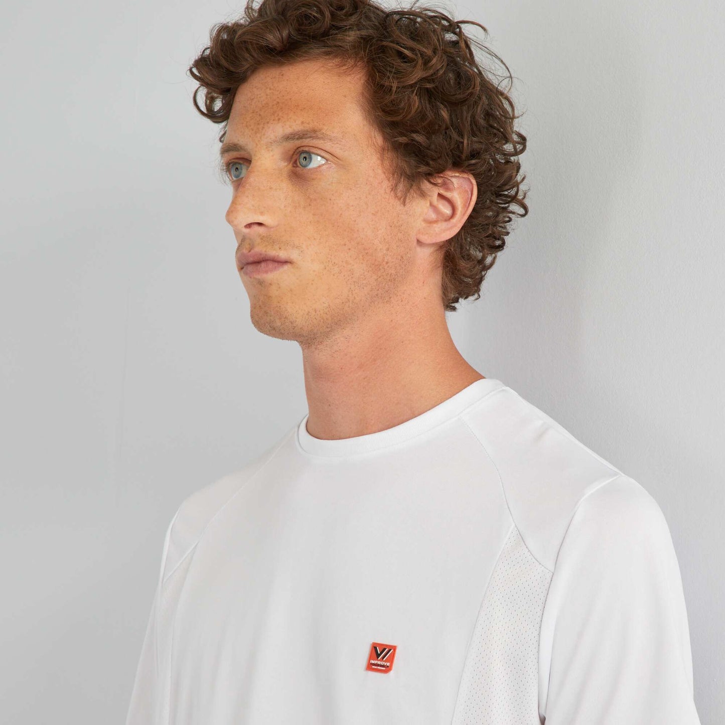T-shirt de sport blanc