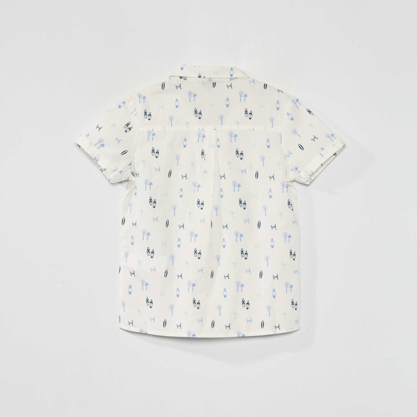 Chemise manches courtes Blanc