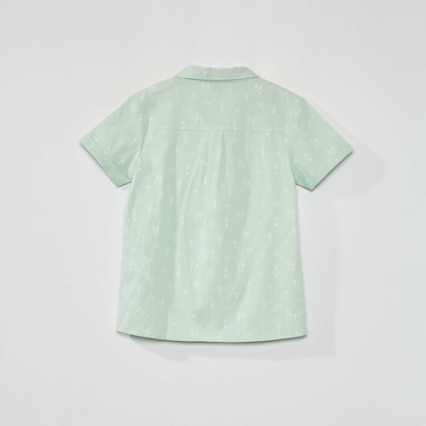 Chemise manches courtes Blanc