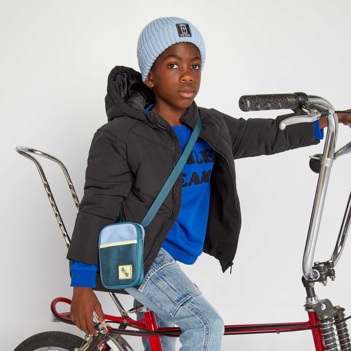 Doudoune en bouteilles recycl es noir