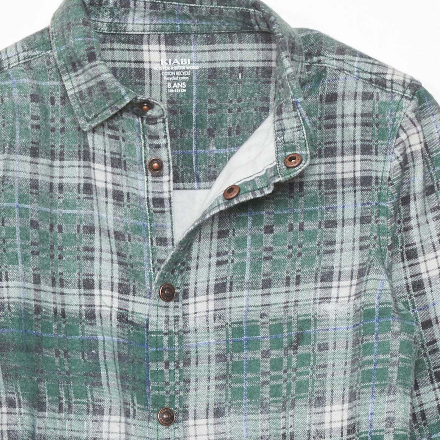 Chemise en flanelle Vert