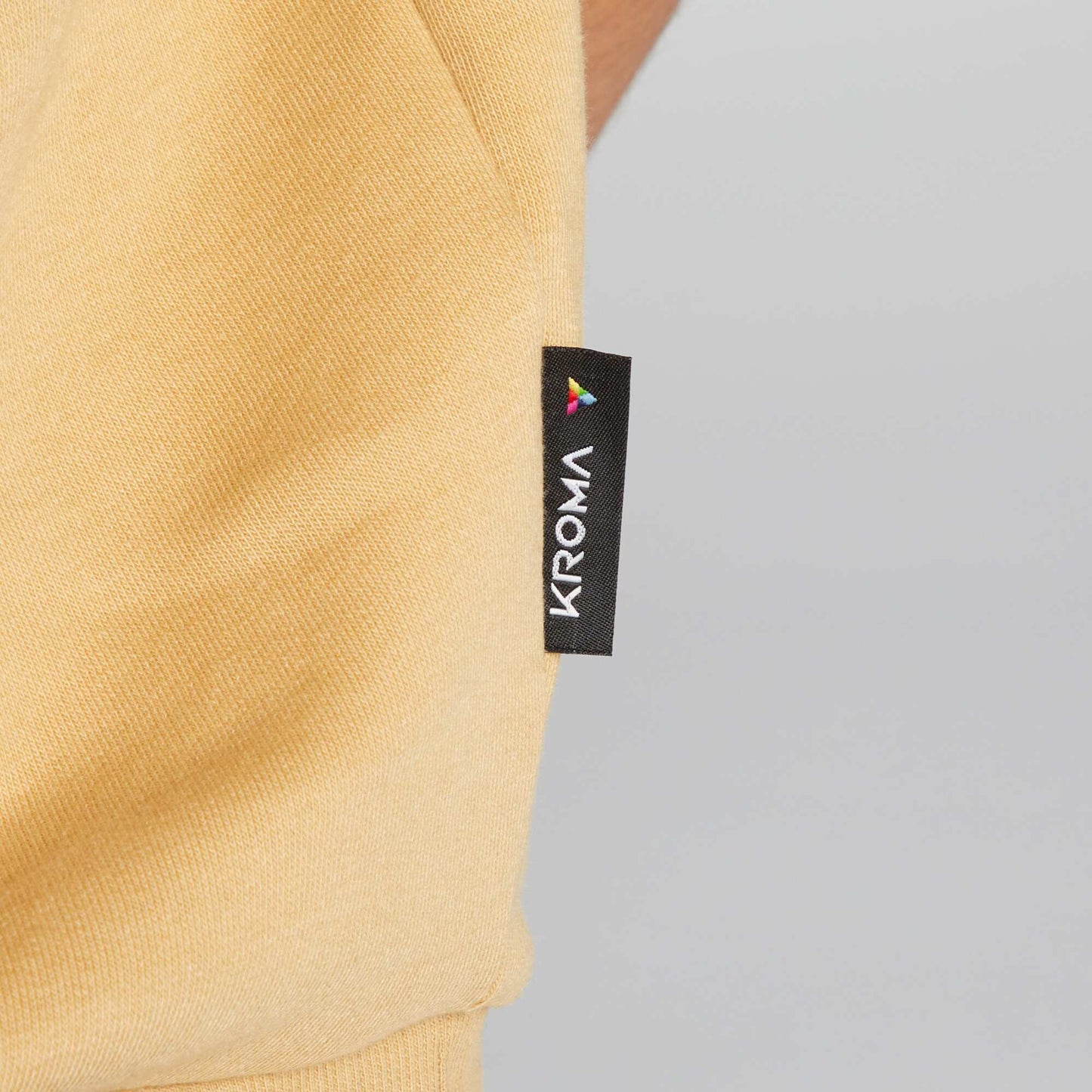 Sweat en molleton uni Beige