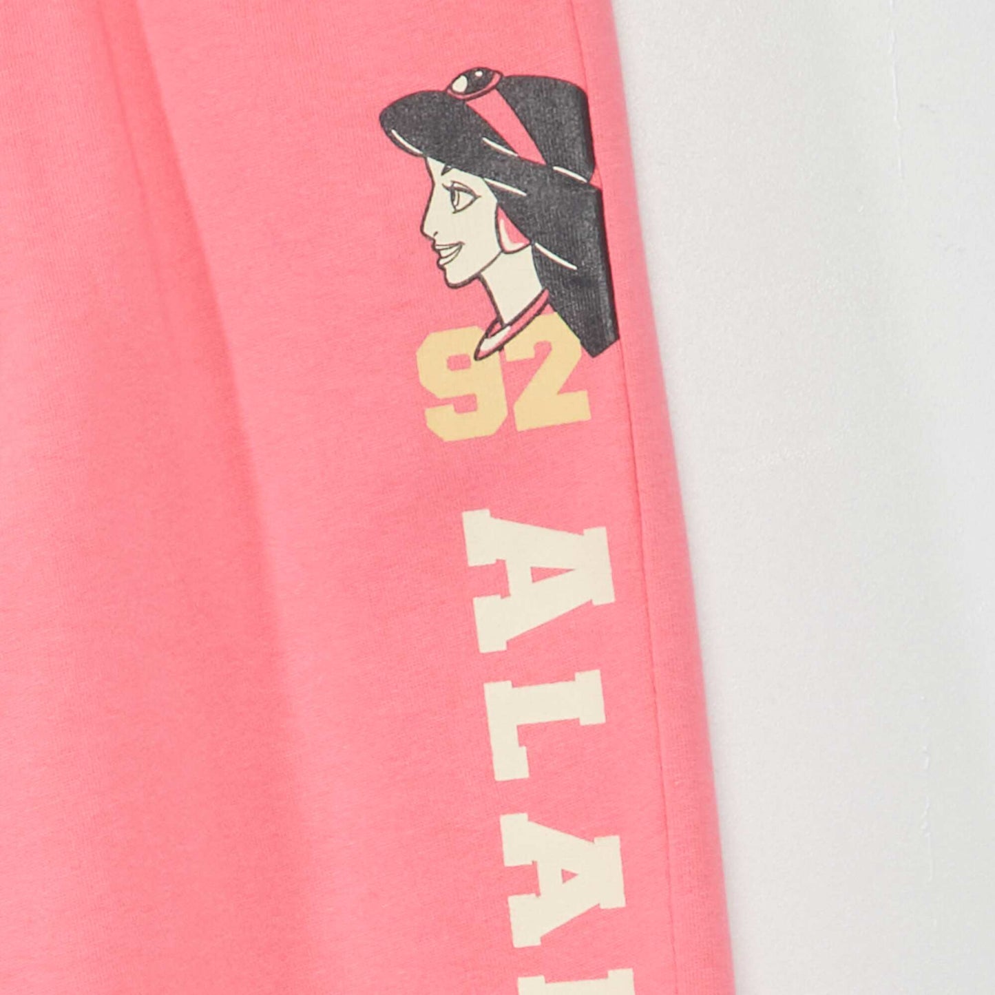 Jogging en molleton 'Jasmine' 'Aladdin' 'Disney' Rose
