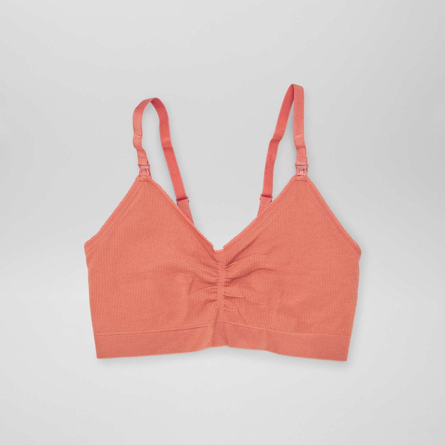 Lot de 2 soutiens-gorge d'allaitement Beige/orange