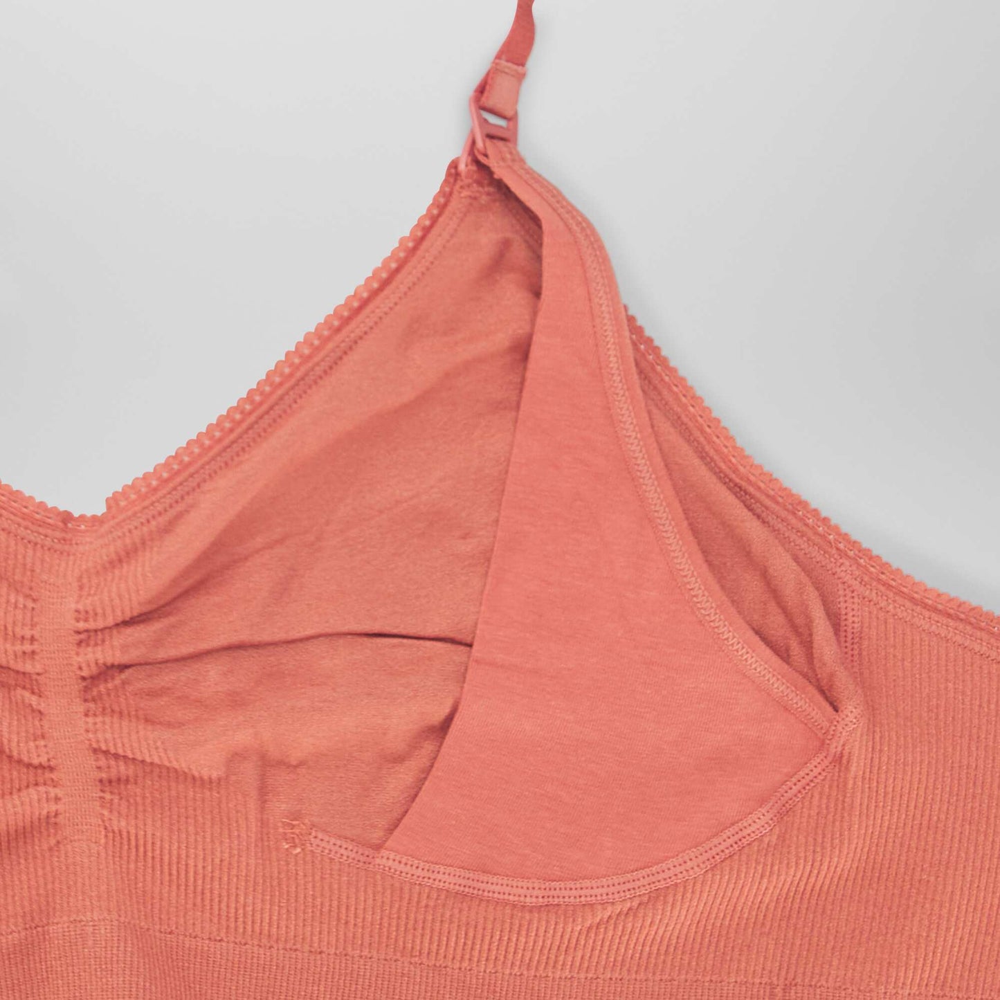 Lot de 2 soutiens-gorge d'allaitement Beige/orange