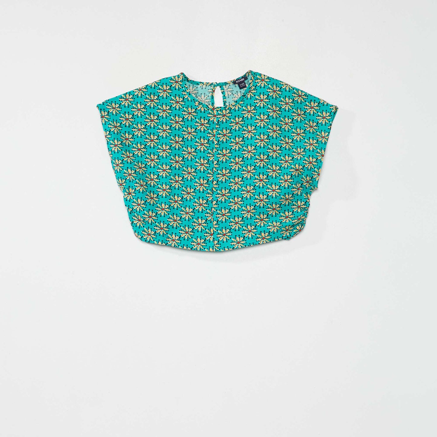 Blouse motifs Vert