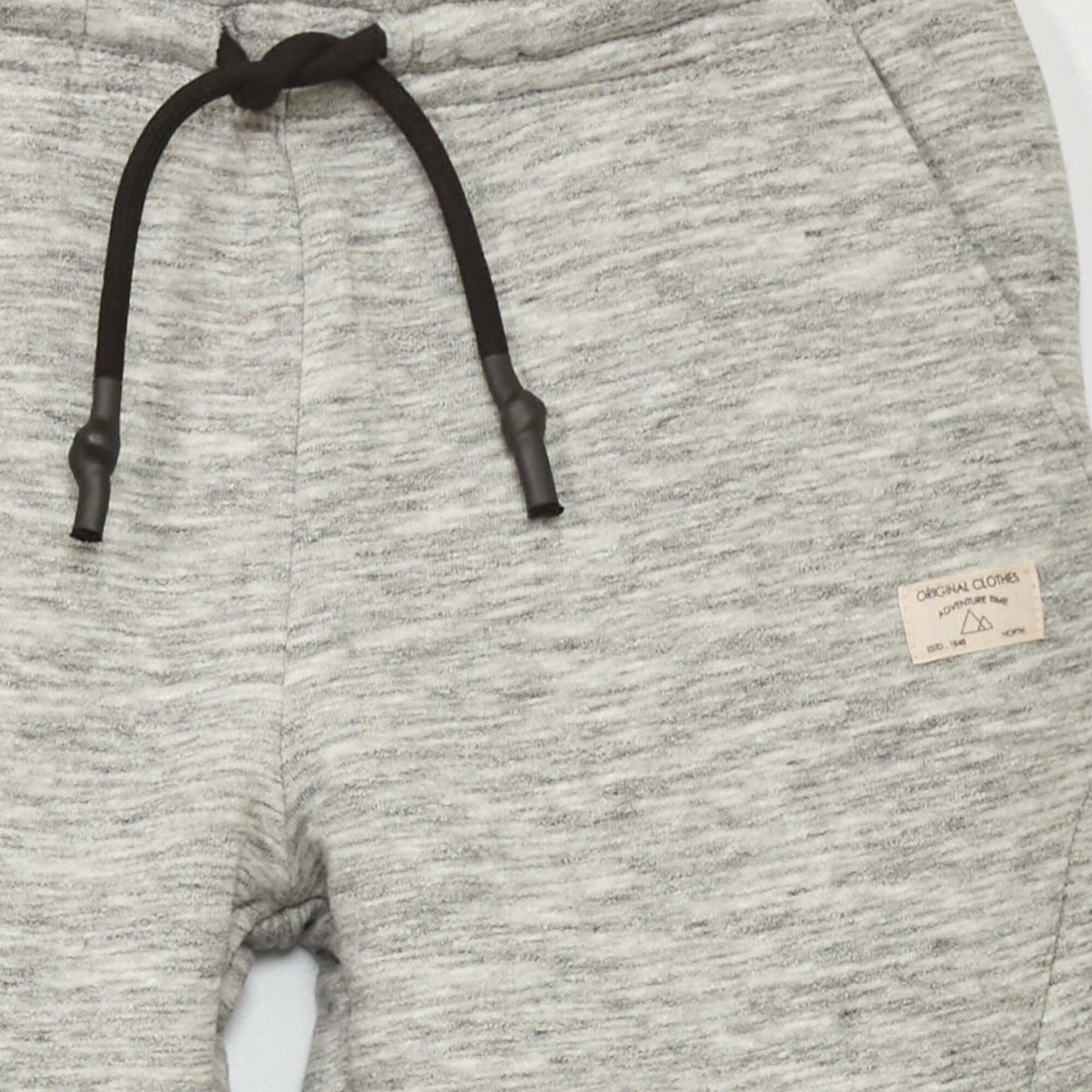 Jogging en molleton Gris