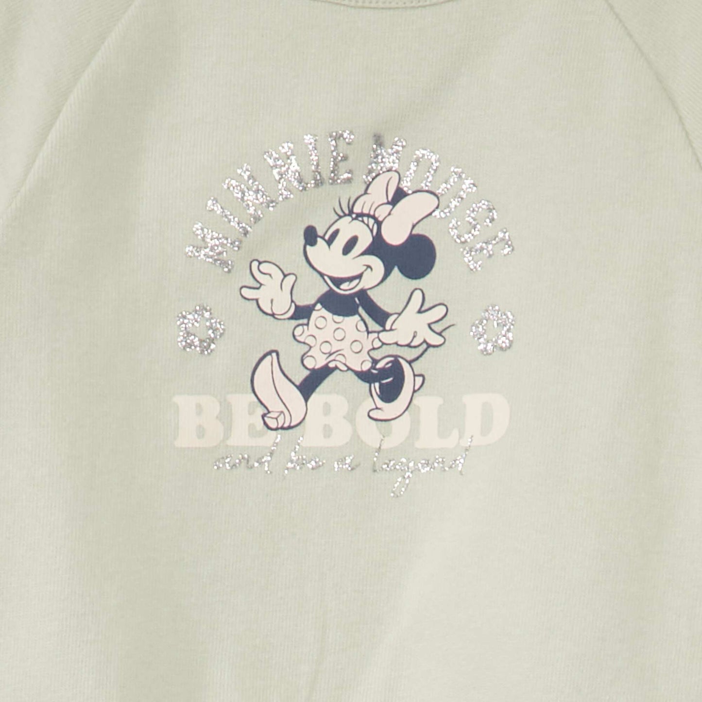 Sweat en jersey 'Minnie' Vert Minnie