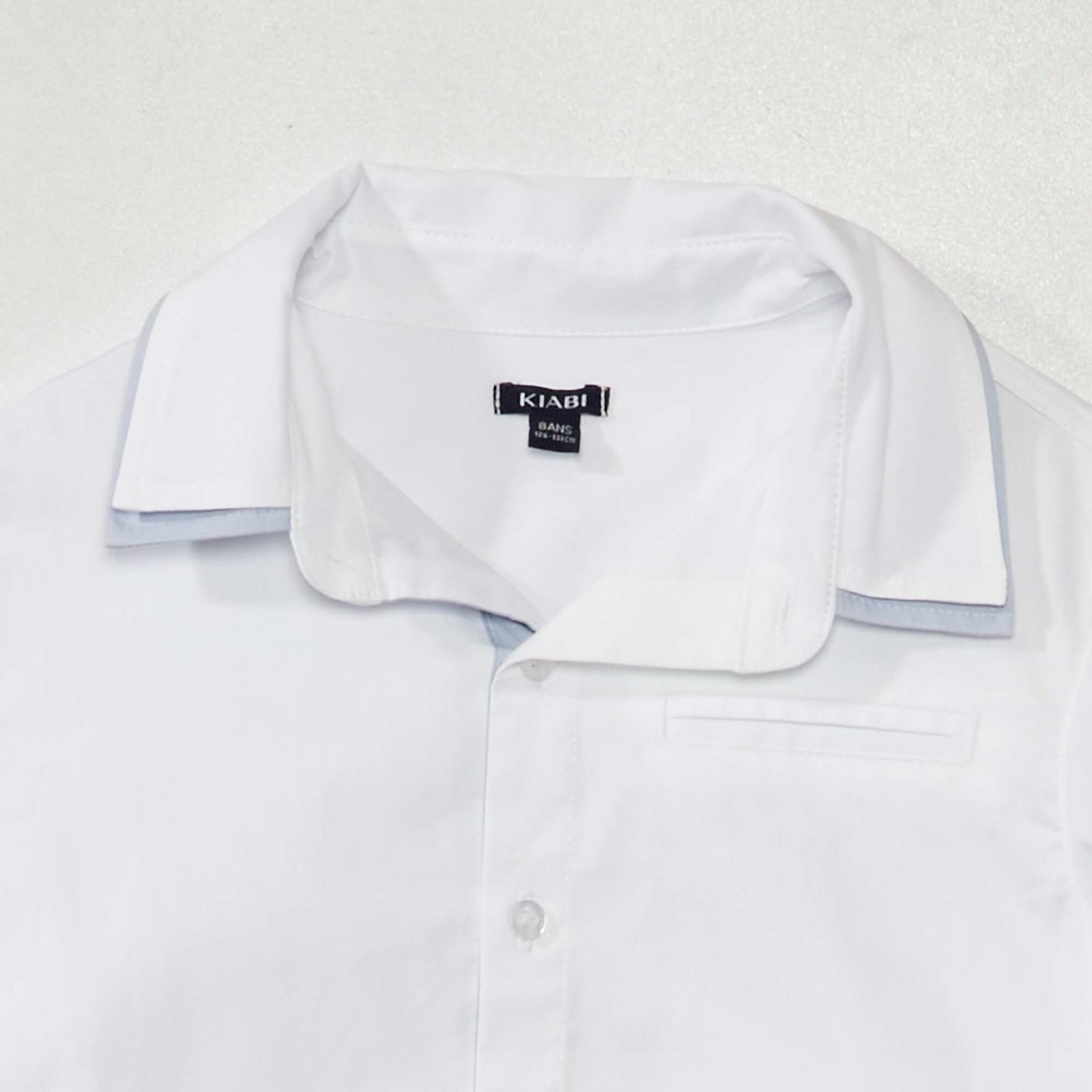 Chemise manches longues blanc