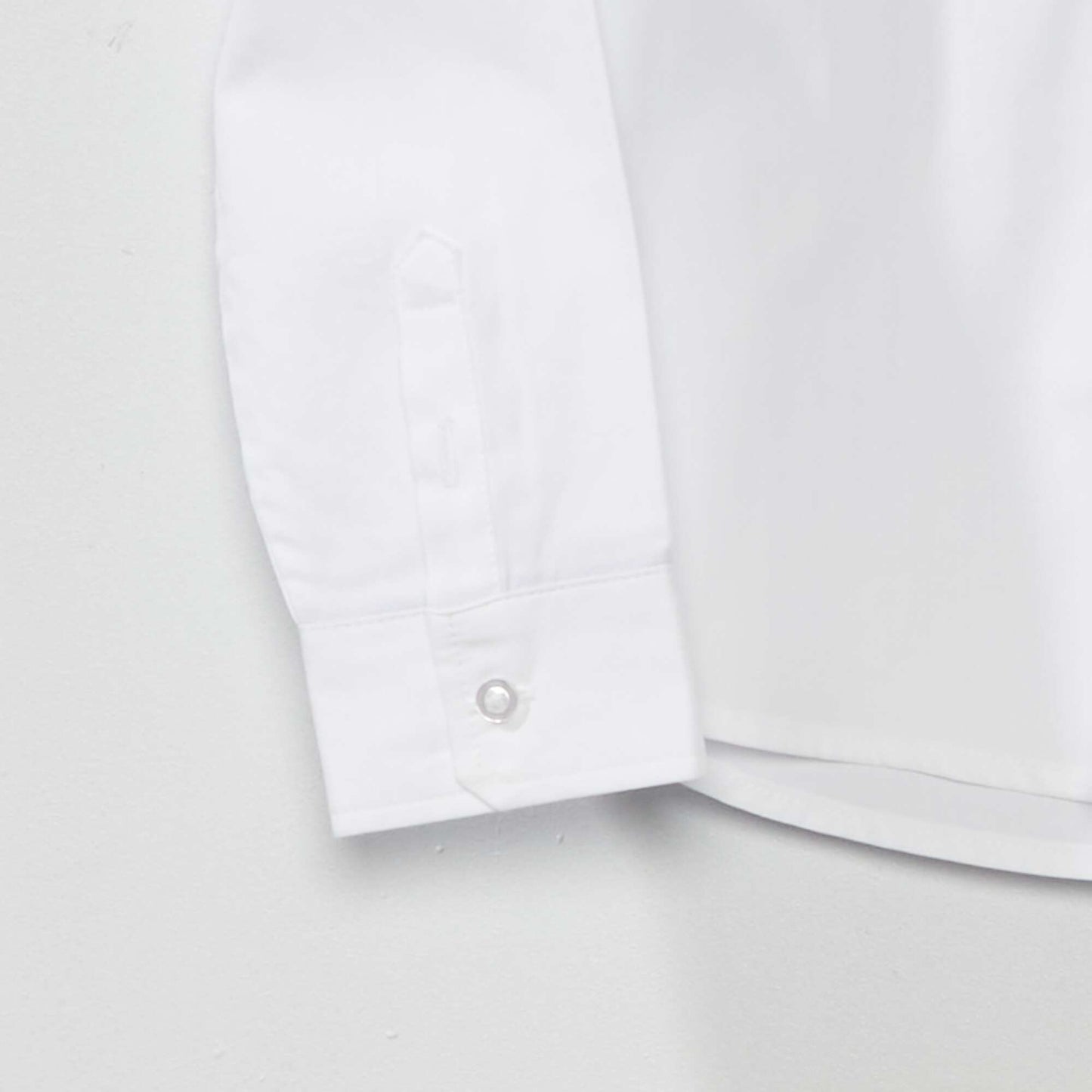 Chemise manches longues blanc