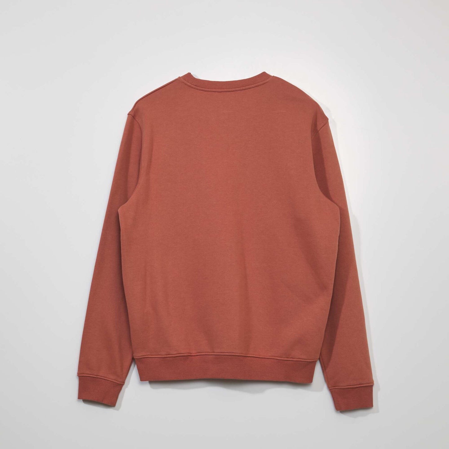 Sweat en molleton avec imprim Rose
