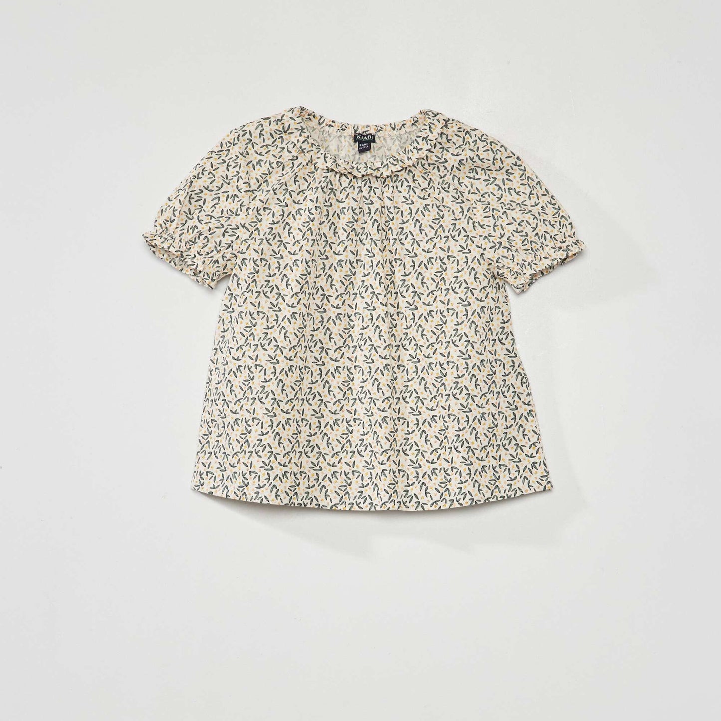Blouse avec imprim Blanc