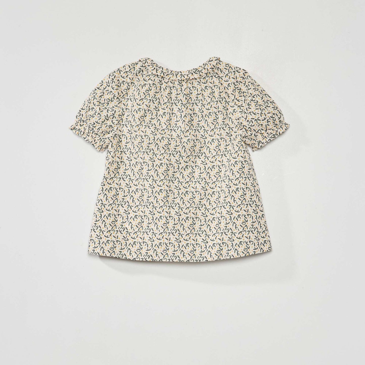Blouse avec imprim Blanc