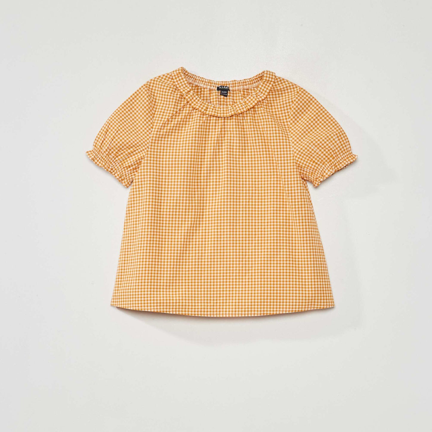 Blouse avec imprim Blanc/jaune