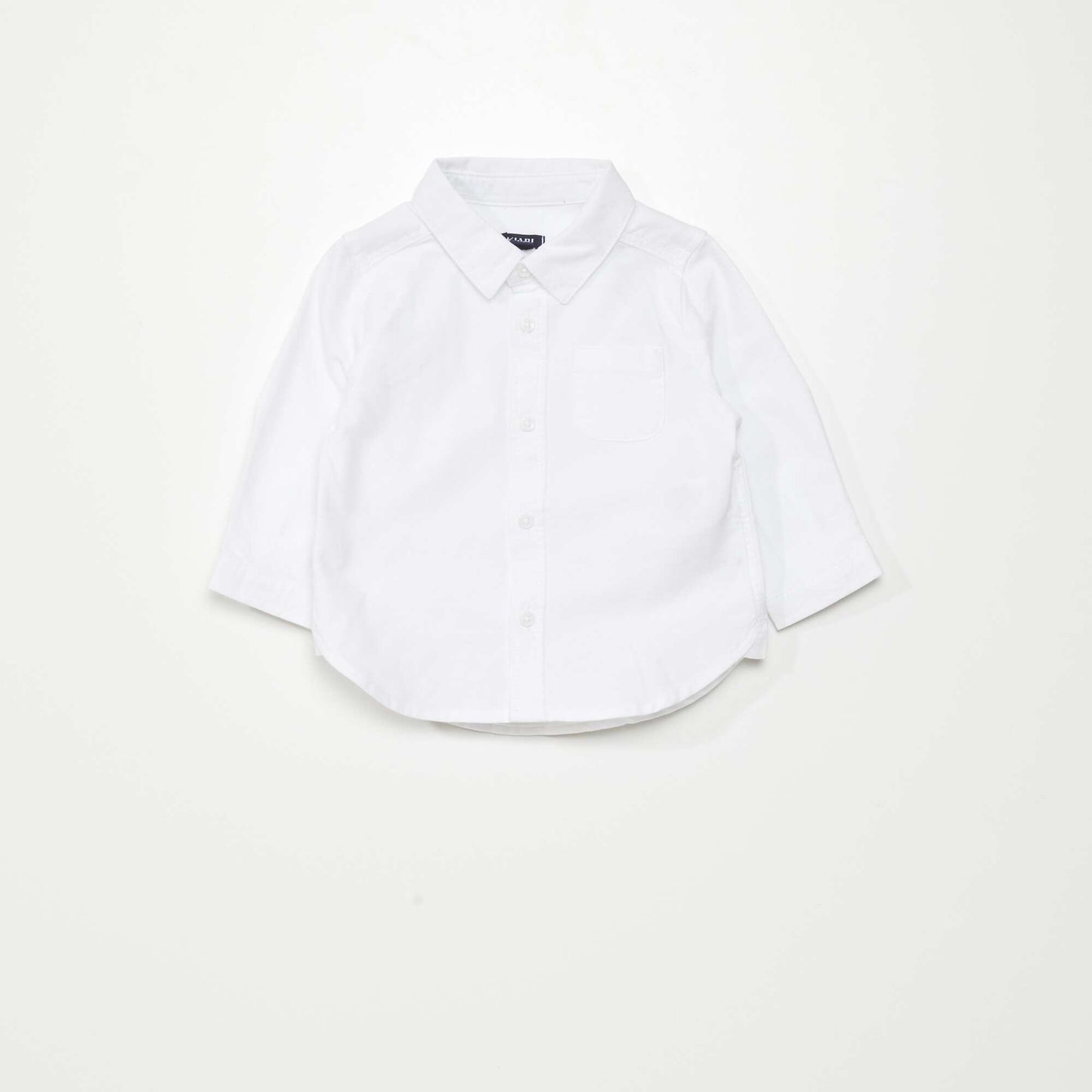 Ensemble pantalon + chemise Blanc/marine