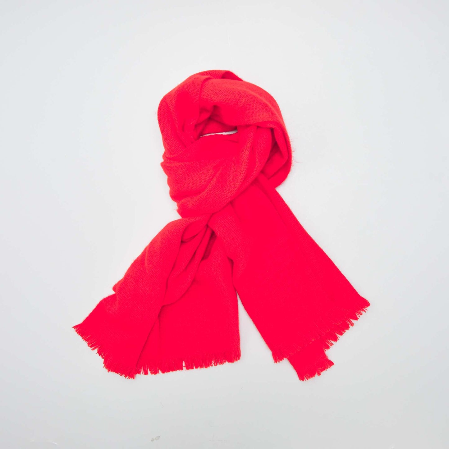 Grande charpe toucher doux Rouge