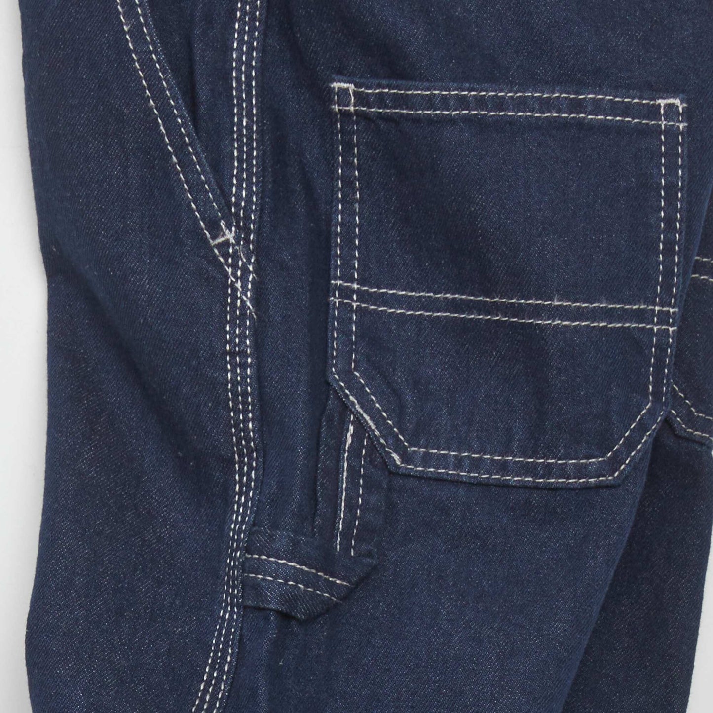 Pantalon denim d coupes genoux Rince