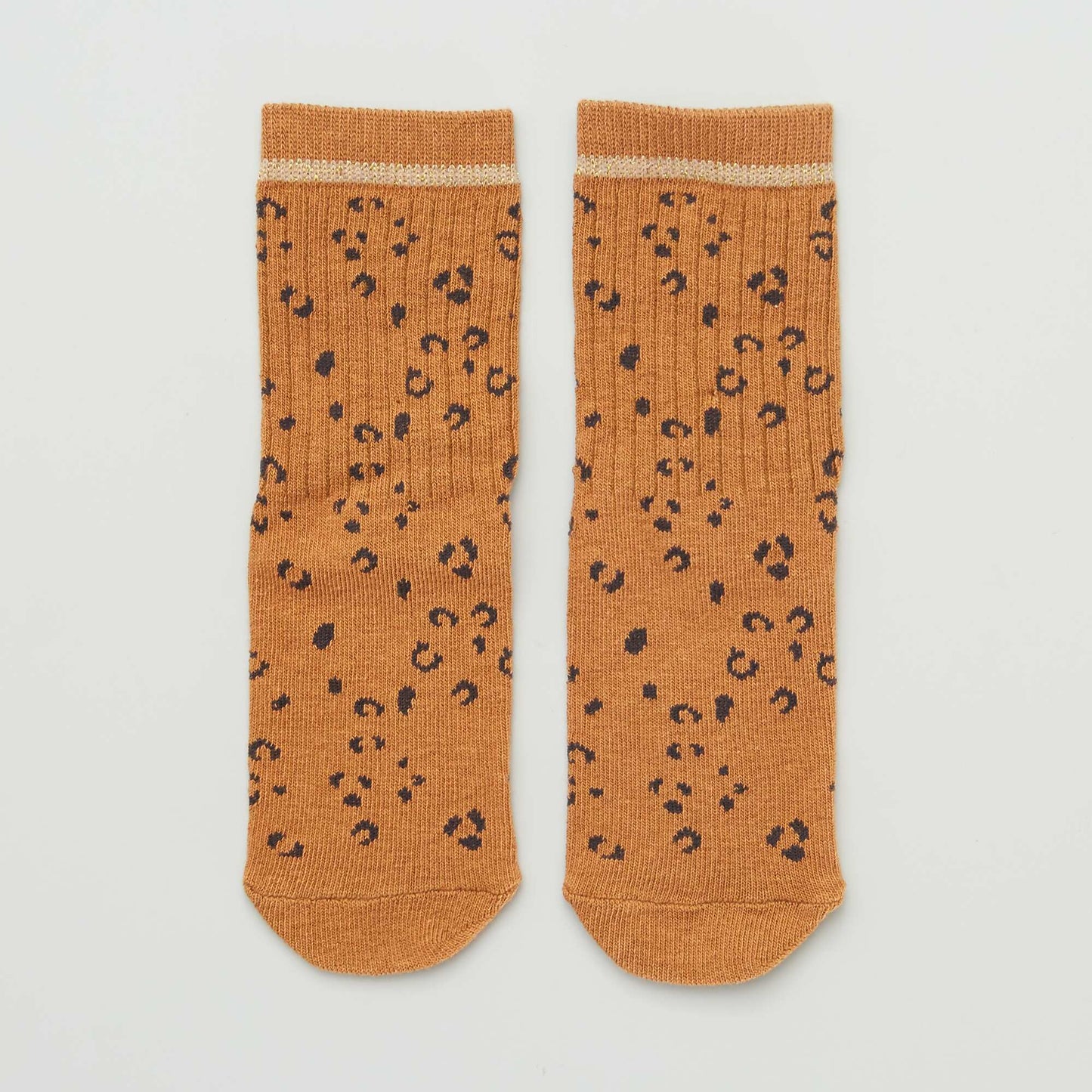 Lot de 3 paires de chaussettes 'l opard' Camel