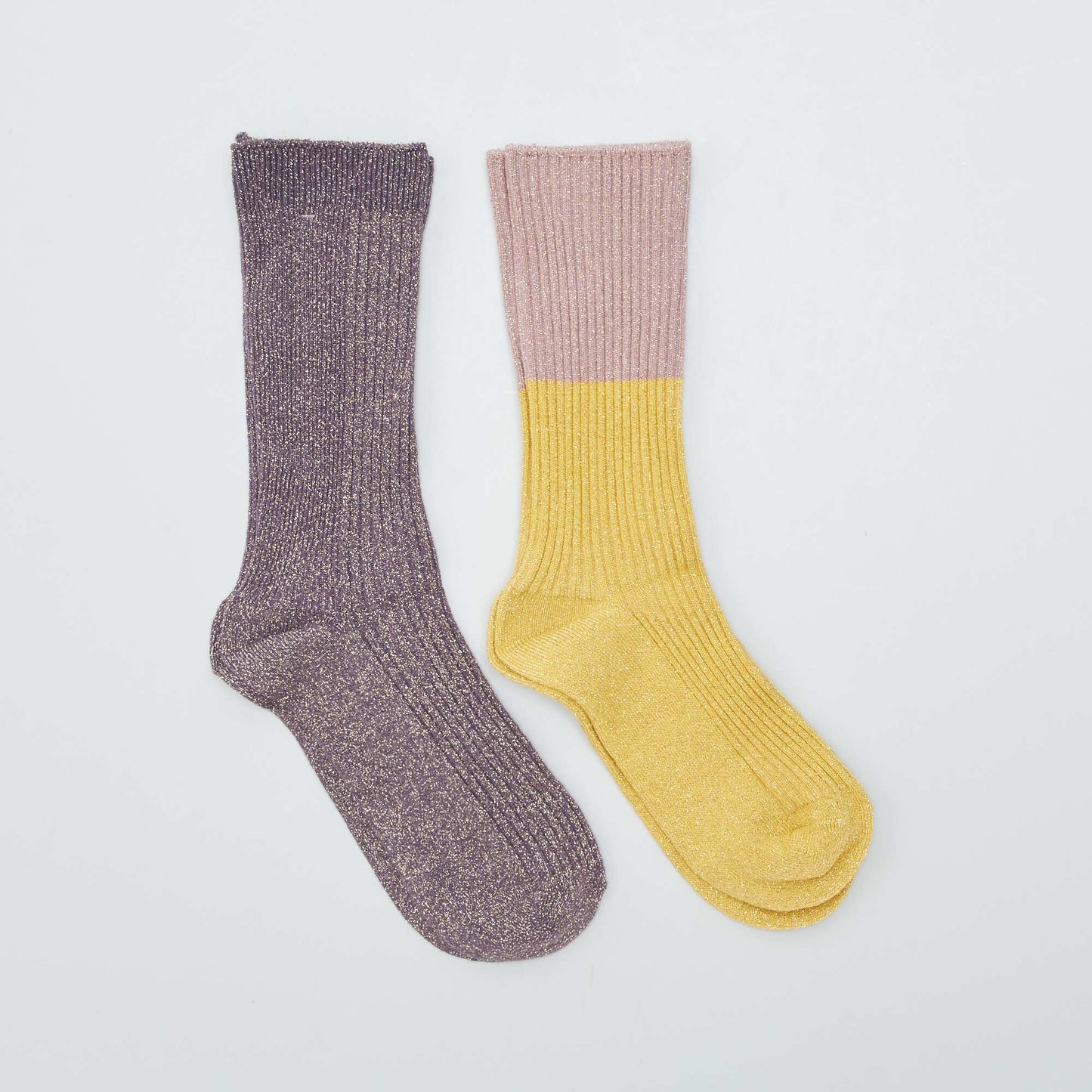 Lot de 2 paires de chaussettes Bordeau
