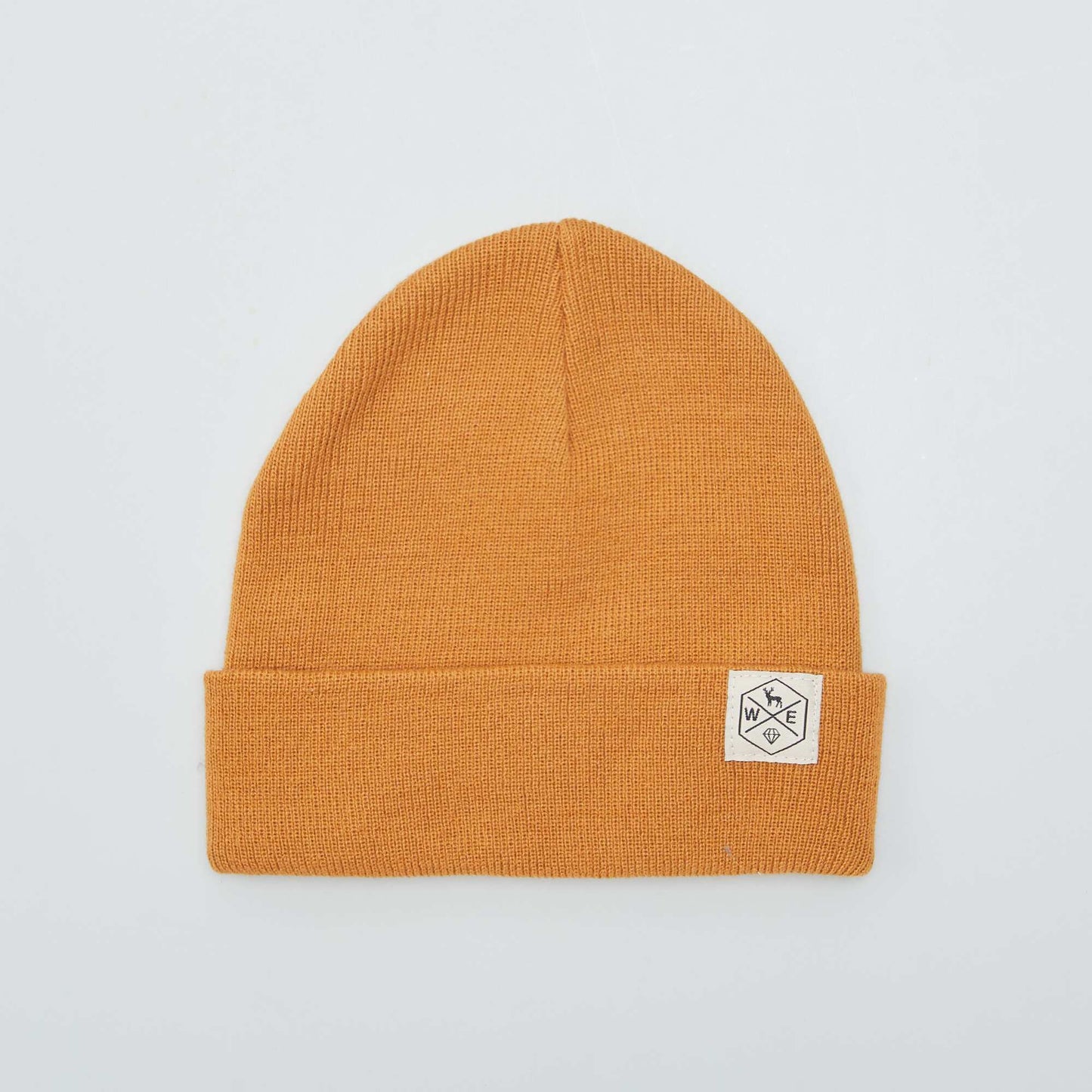 Bonnet en maille Camel