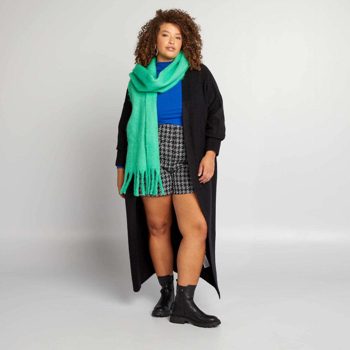 Gilet en maille Noir
