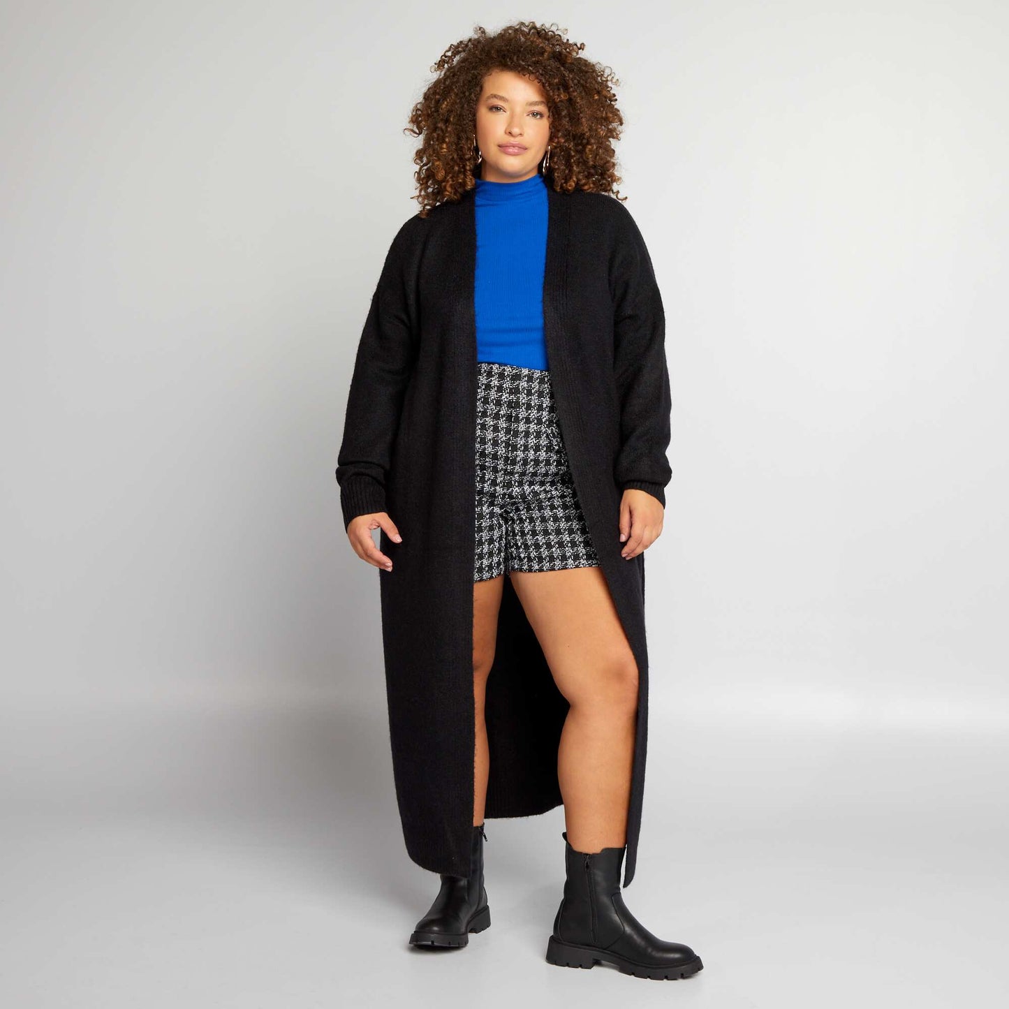 Gilet en maille Noir