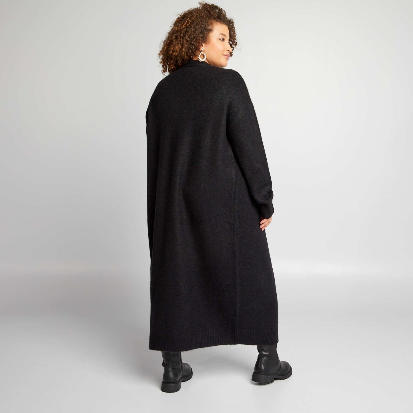 Gilet en maille Noir