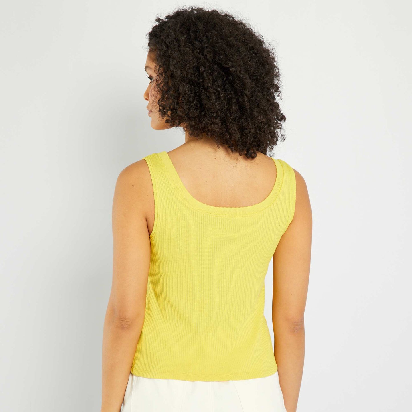 D bardeur en maille c tel e jaune