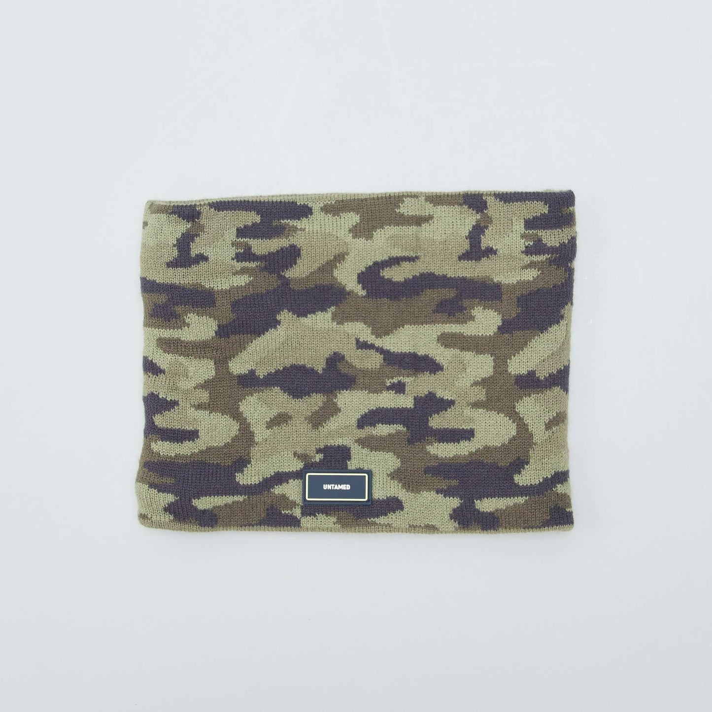 Snood imprim 'camouflage' Kaki