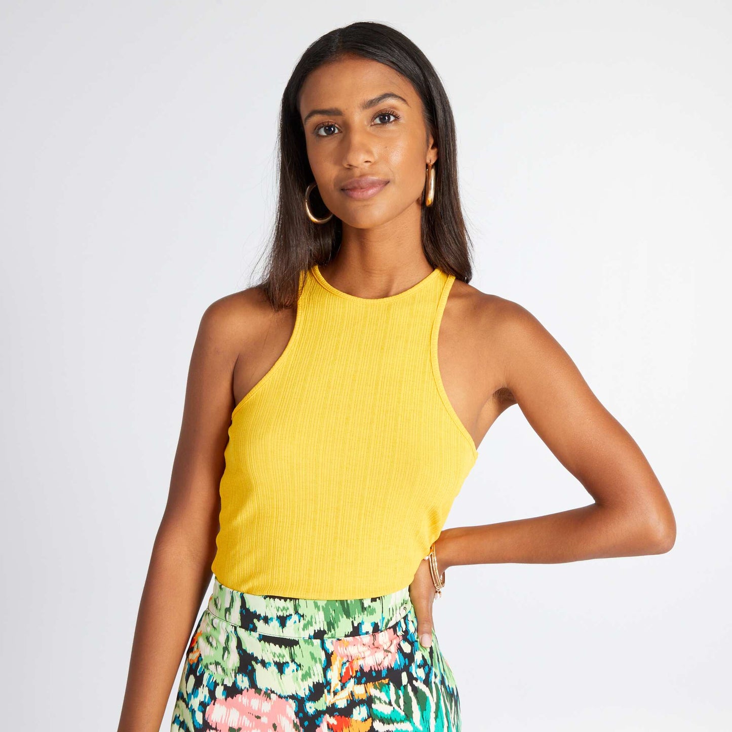 D bardeur c tel stretch Jaune