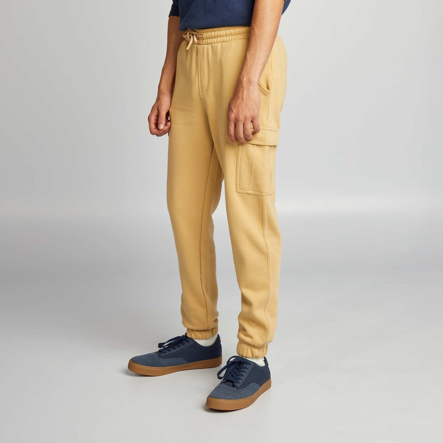 Pantalon de jogging avec poches Beige