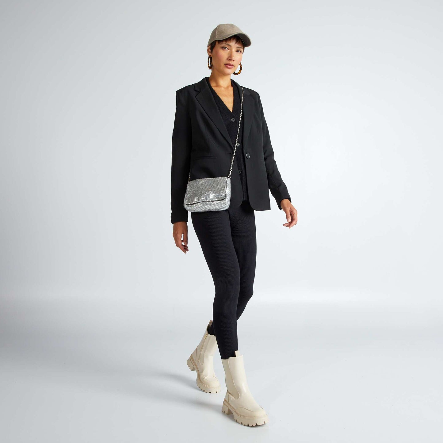 Veste de tailleur noir