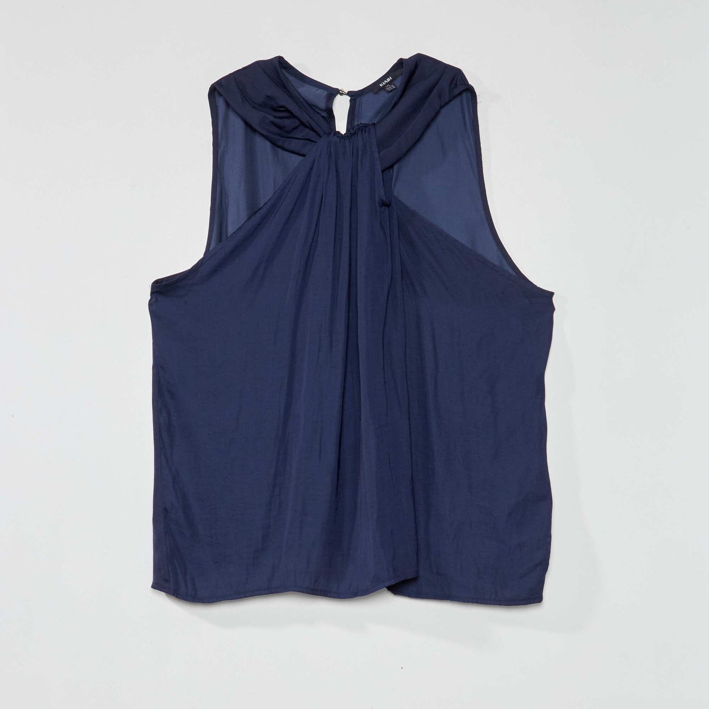 Blouse l g re Bleu