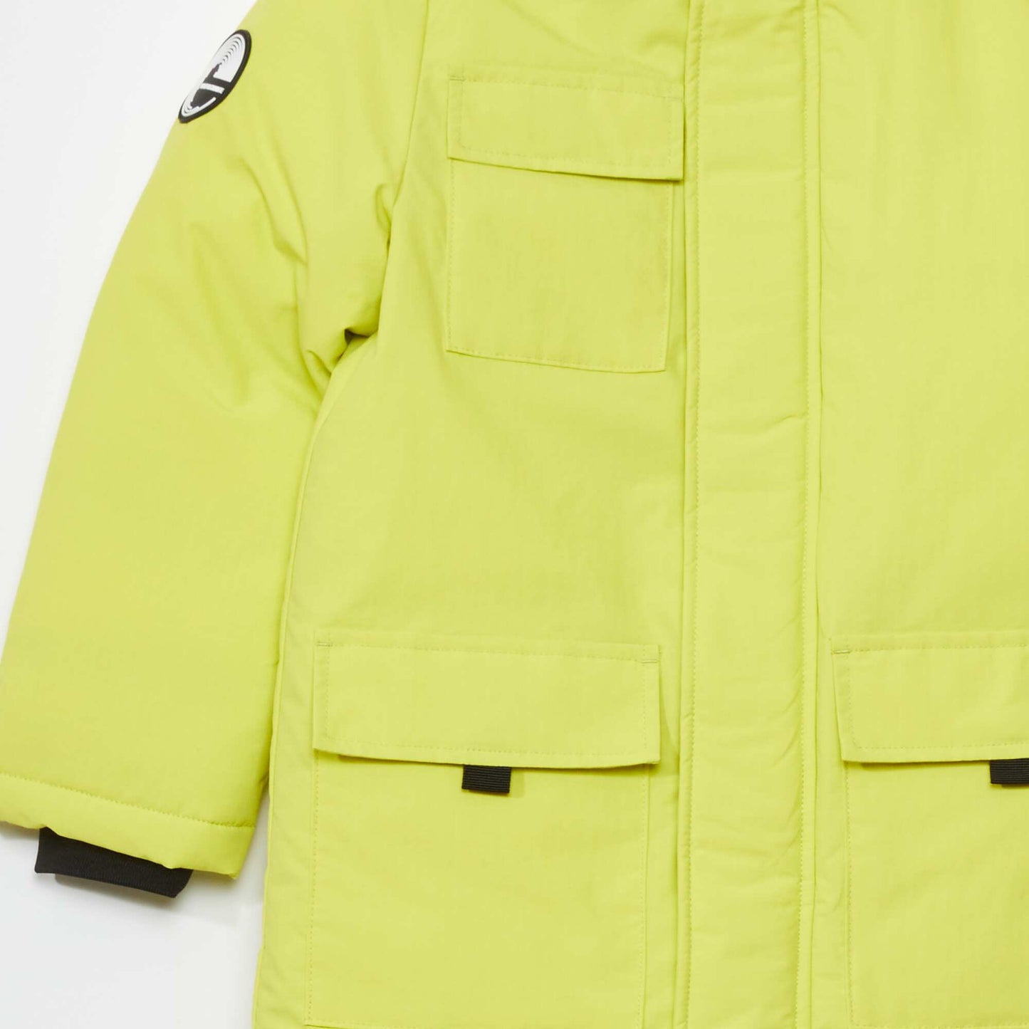 Parka capuche - Toujours + de chaleur Jaune