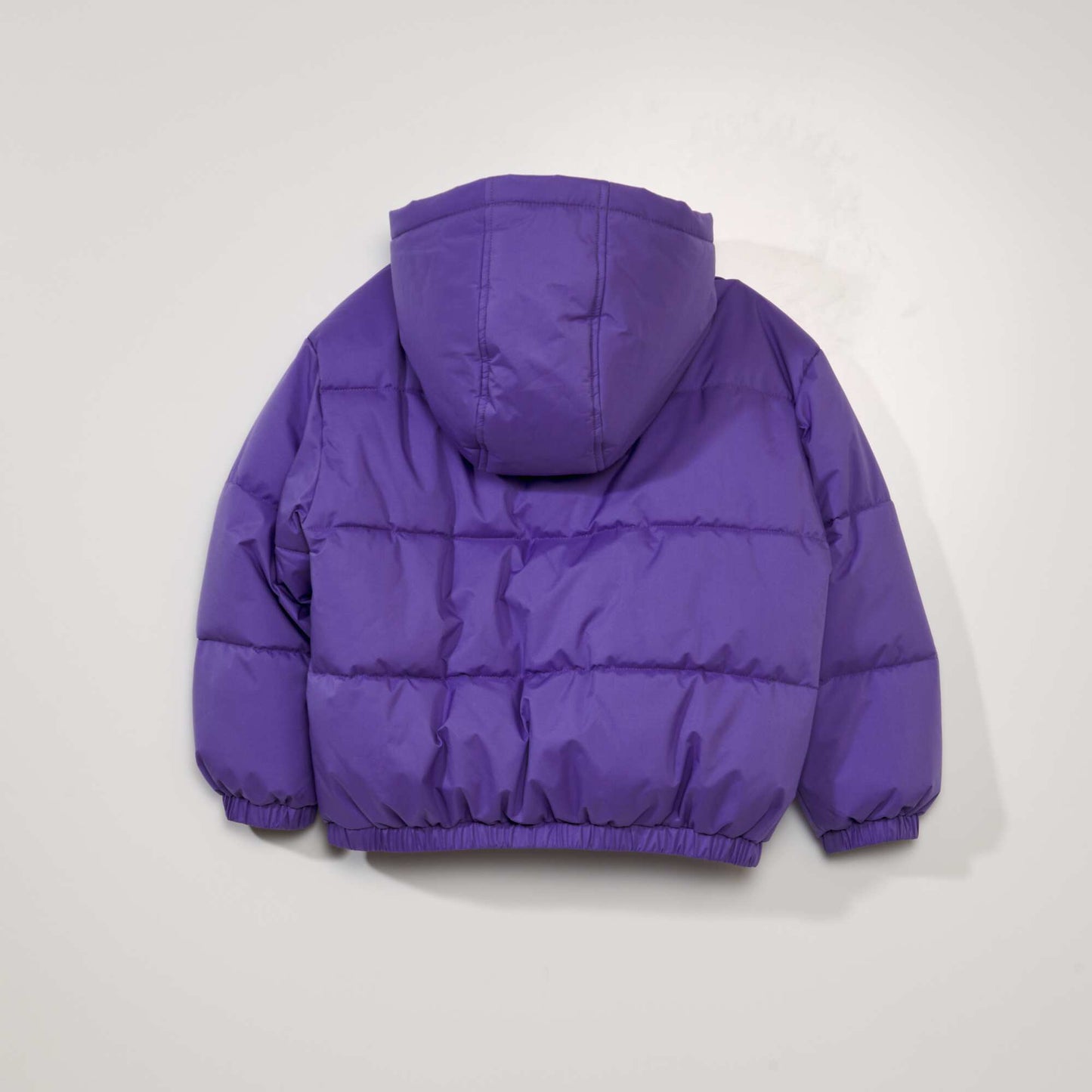 Doudoune courte et matelass e Violet