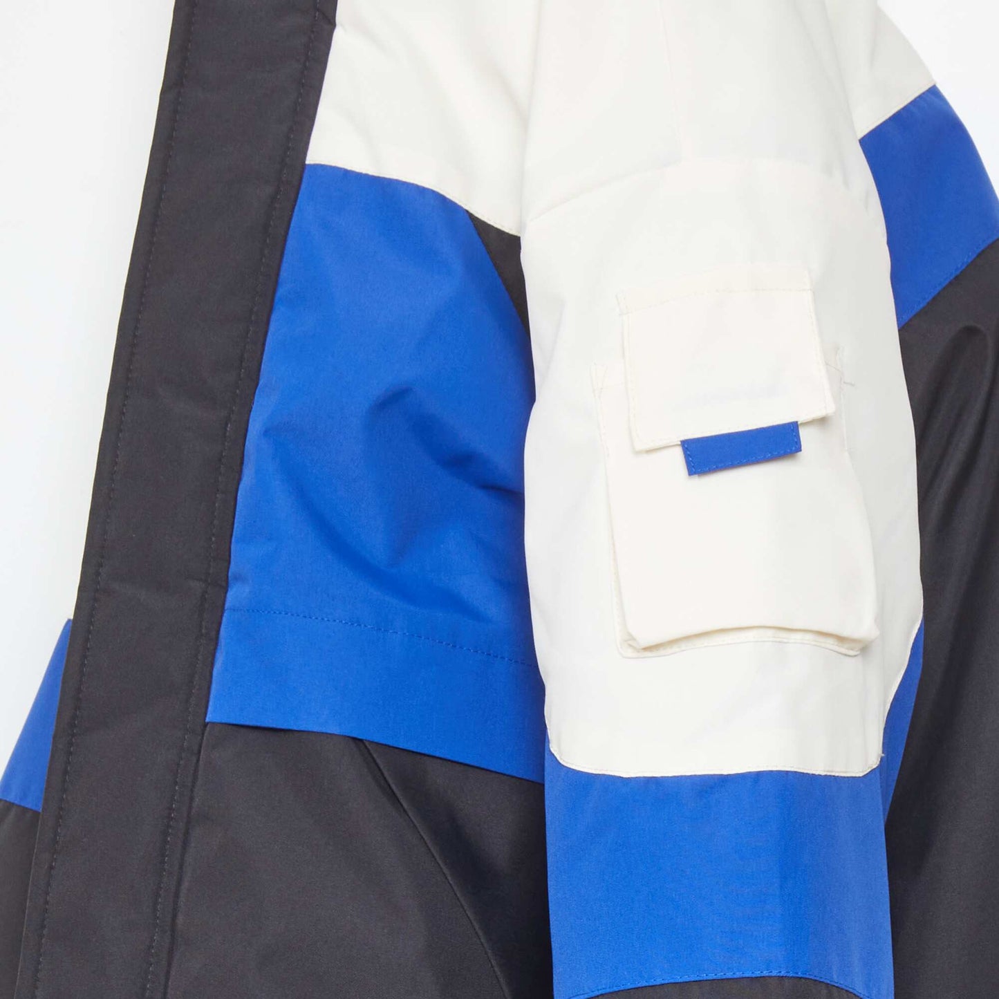 Doudoune d perlante Bleu/blanc