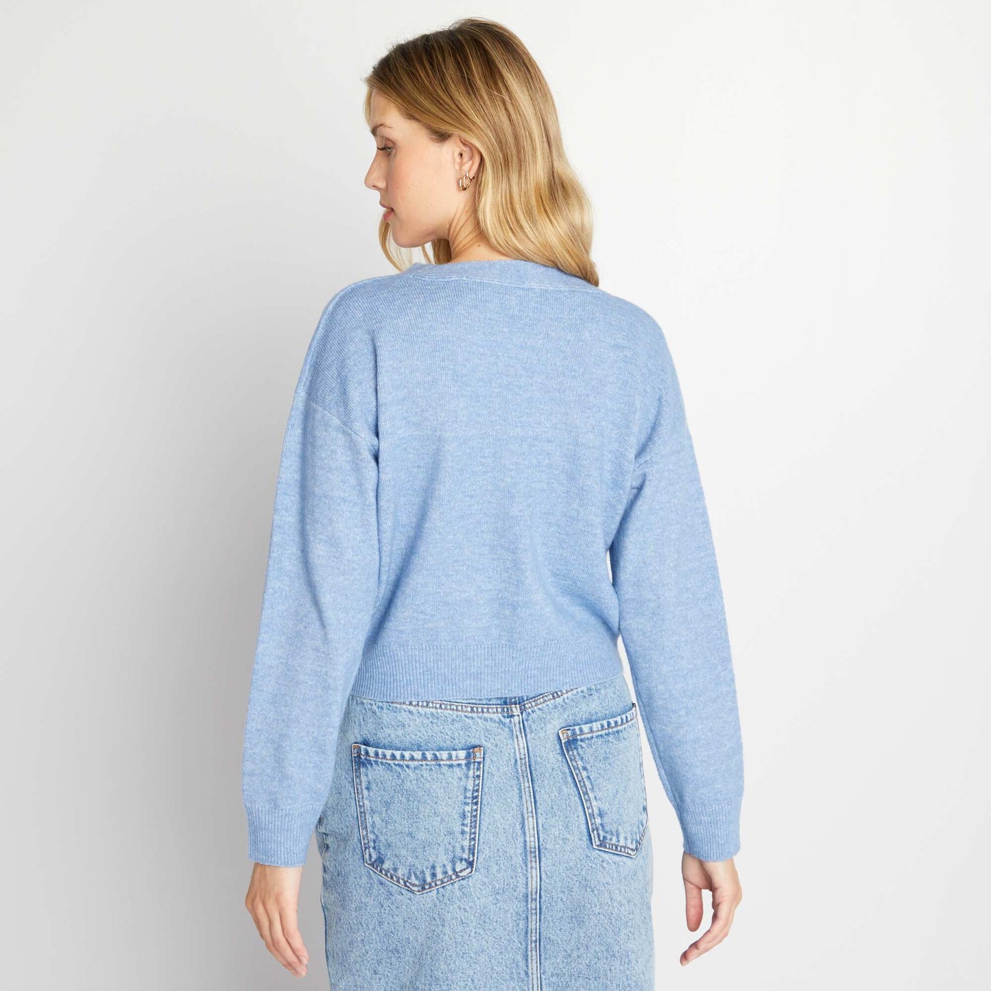 Pull col cache-c ur Bleu