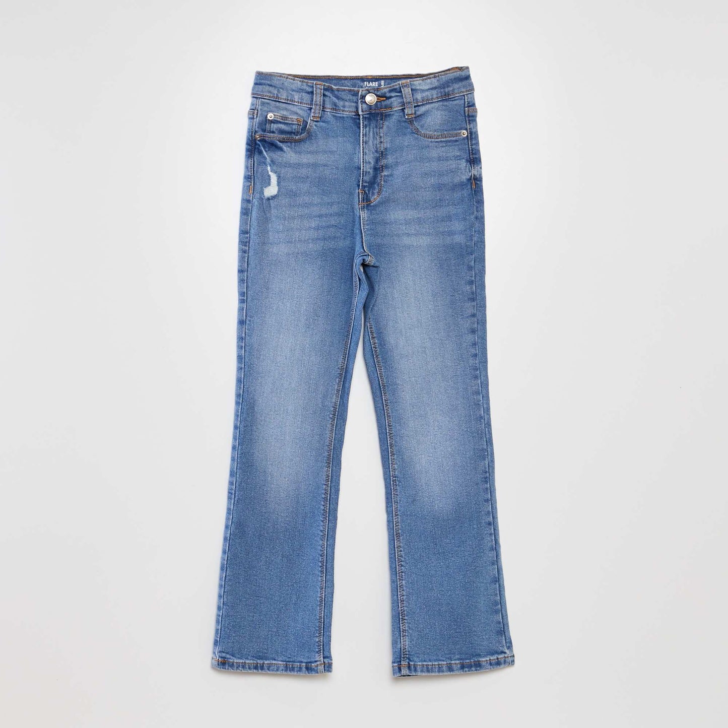 Jean flare Bleu