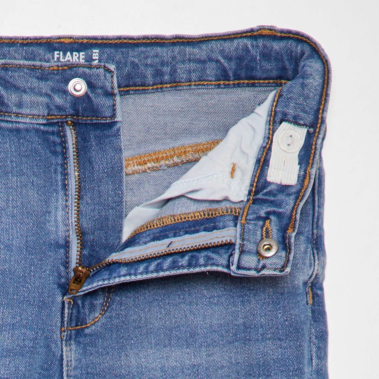 Jean flare Bleu