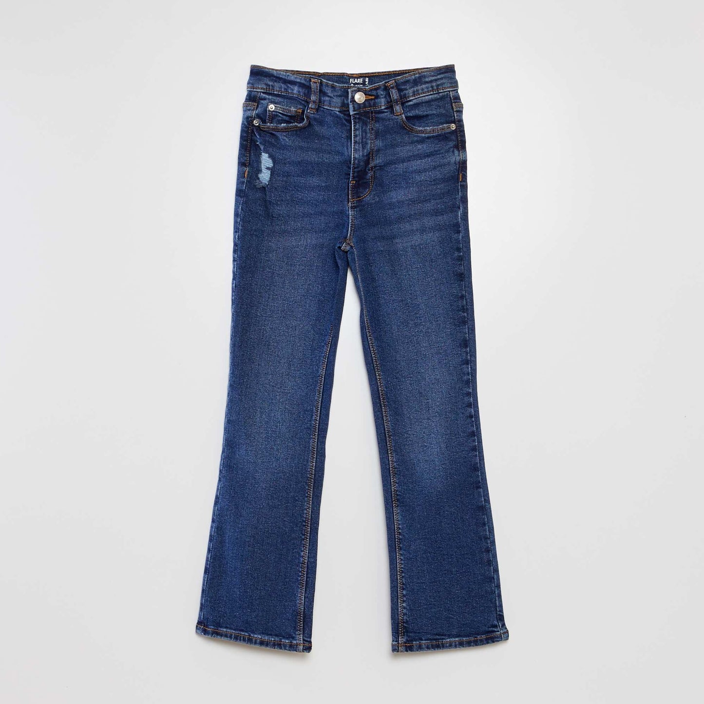 Jean flare Bleu