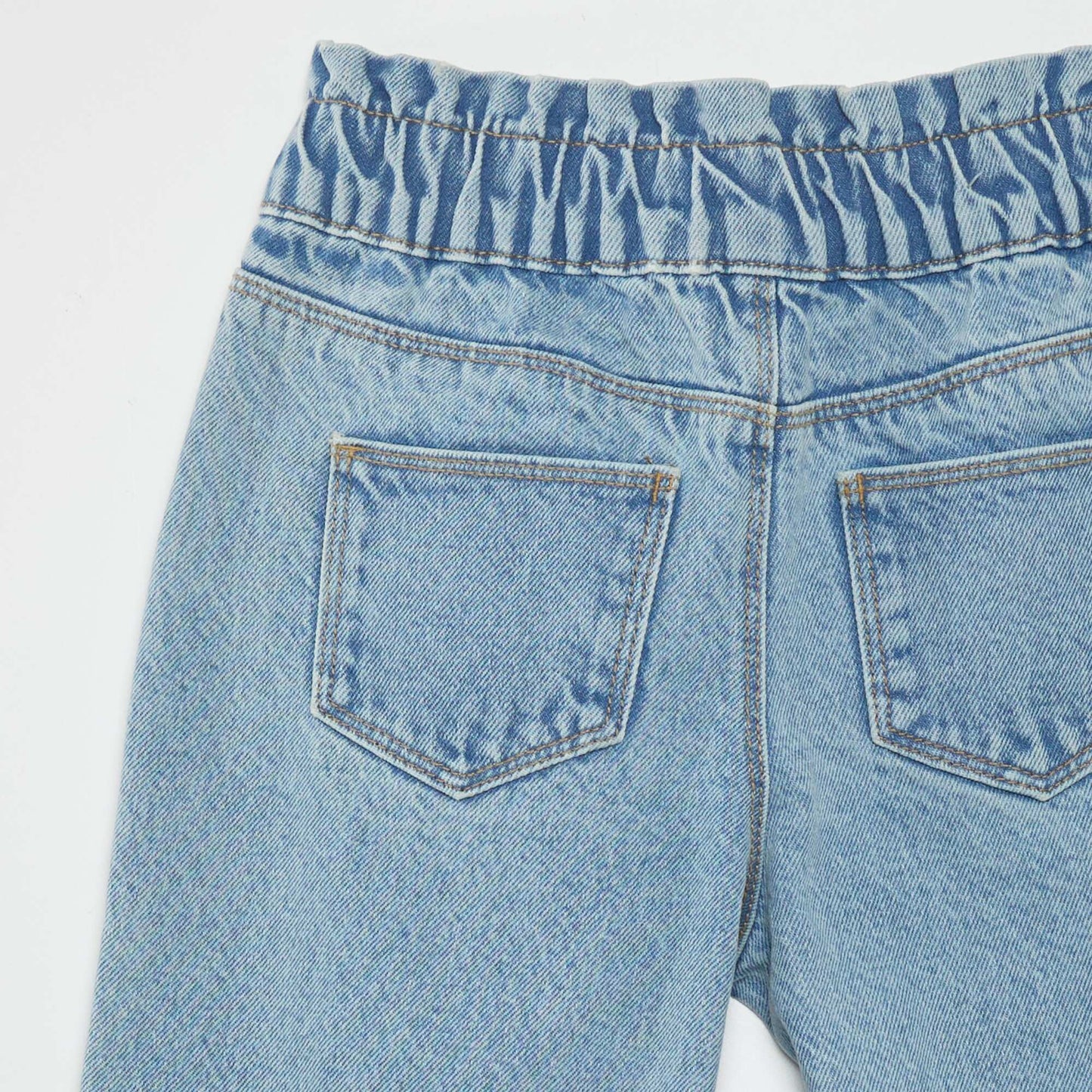 Jean paperbag Bleu