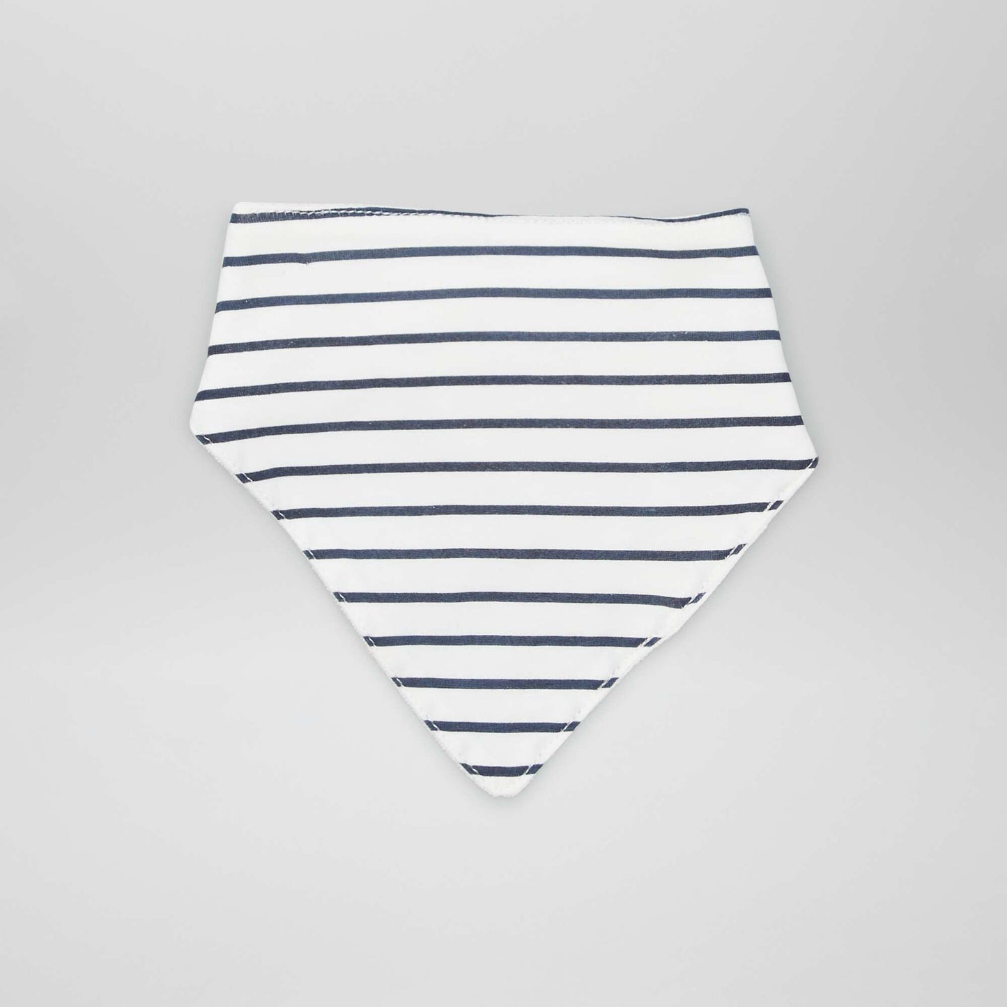 Lot de 3 bavoirs triangles avec pressions 'Disney' Blanc/rose
