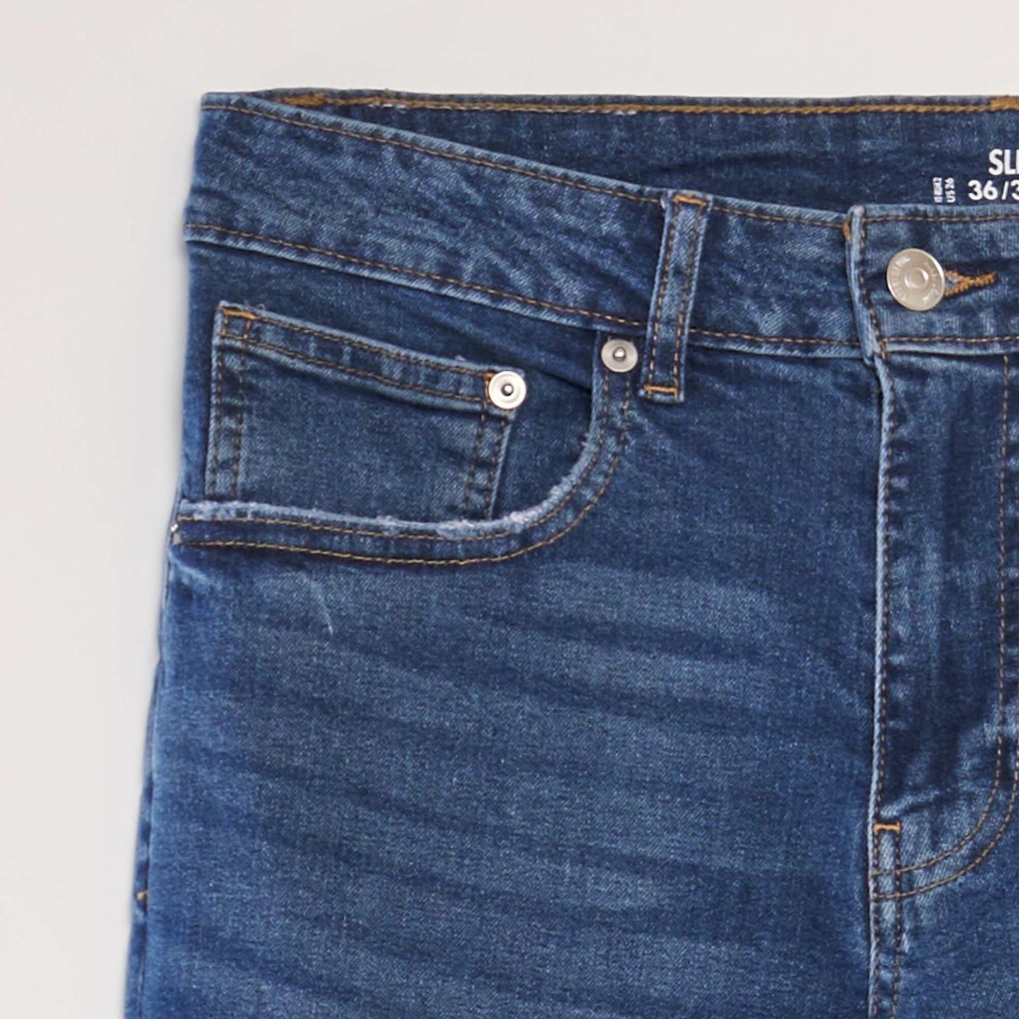 Jean slim 5 poches - L34 Stone