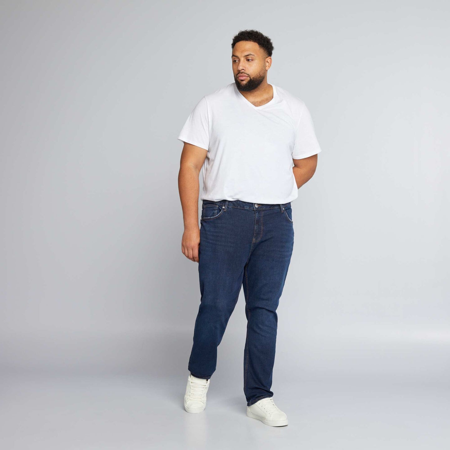 Jean slim 5 poches - L32 Brut