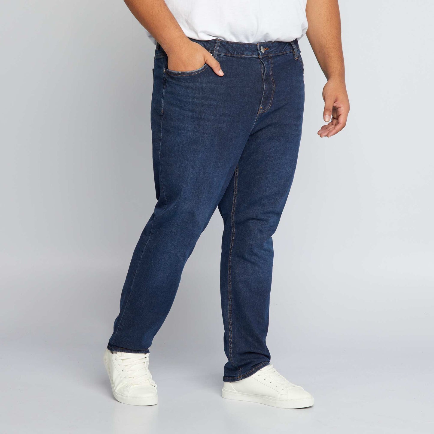 Jean slim 5 poches - L32 Brut