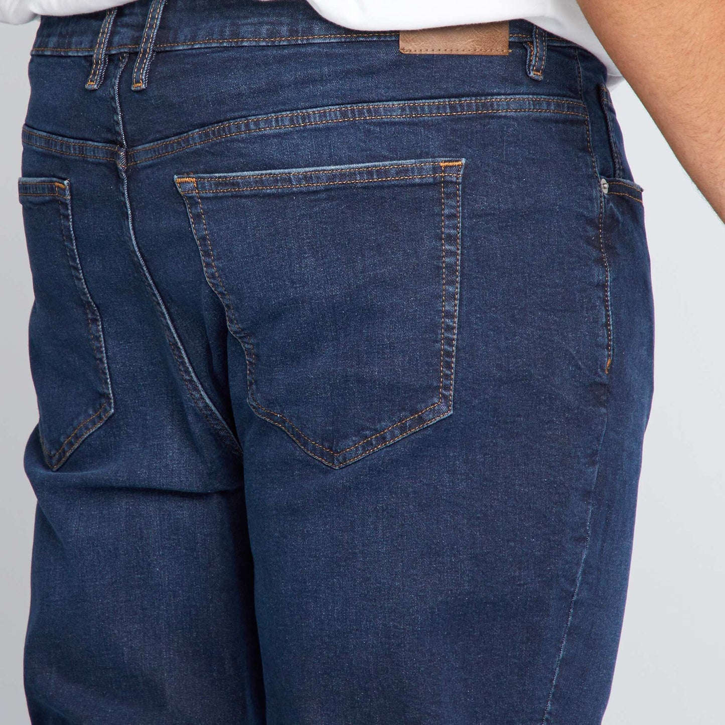 Jean slim 5 poches - L32 Brut
