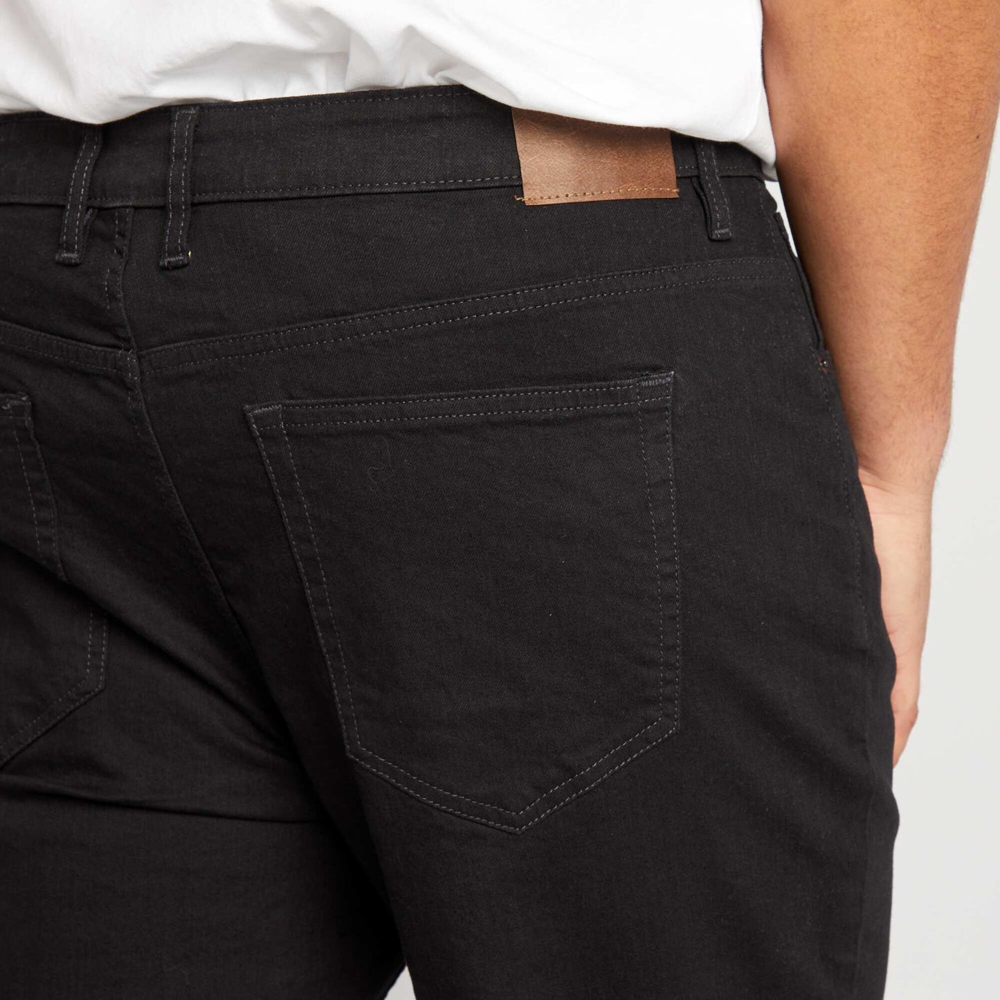 Jean slim 5 poches - L32 Noir