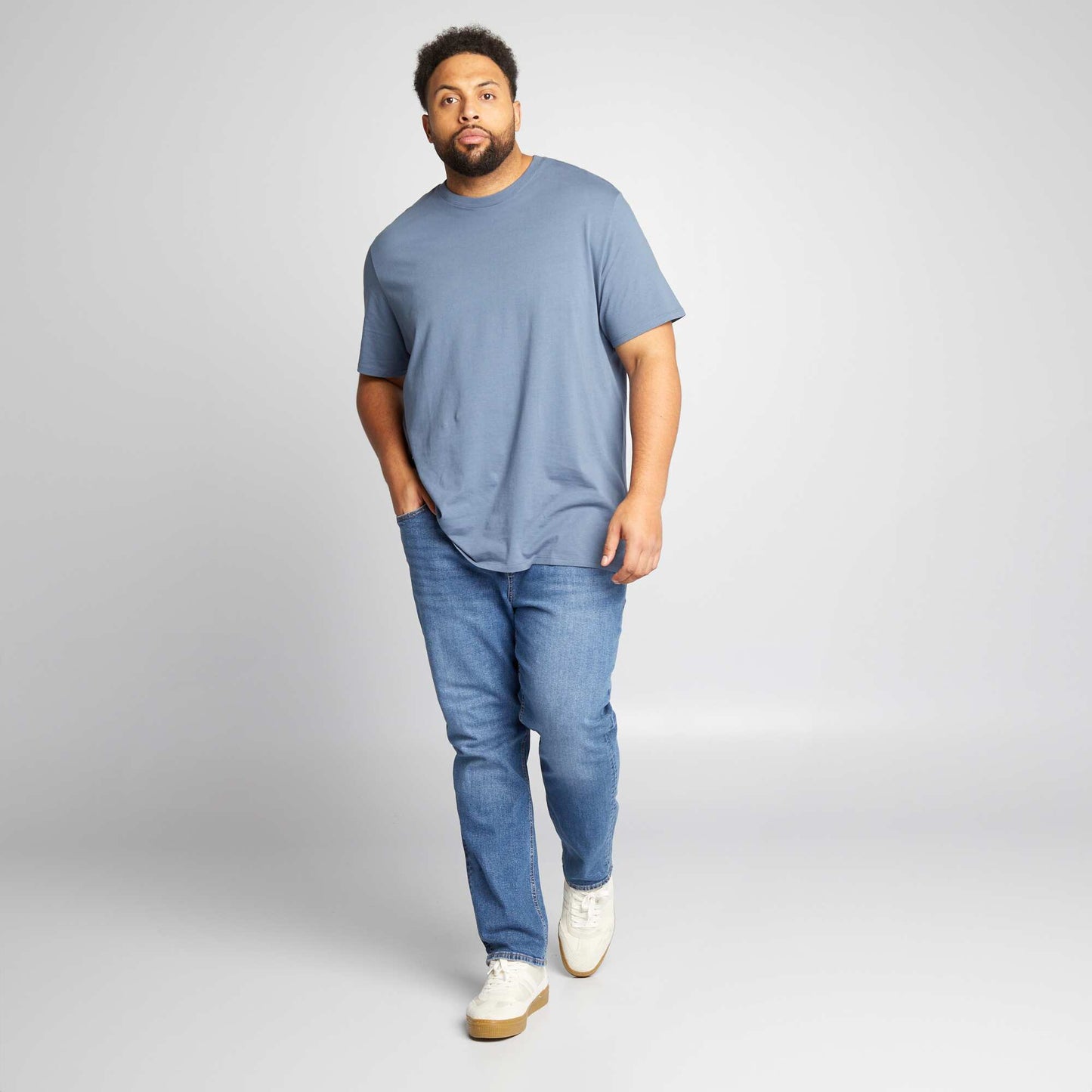 Jean slim 5 poches - L32 Bleu
